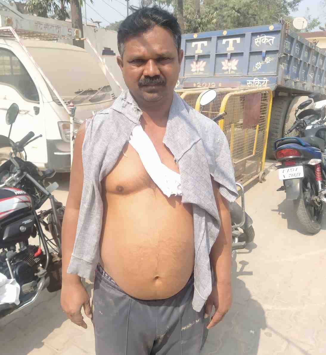 BJP division president attacked in land dispute
