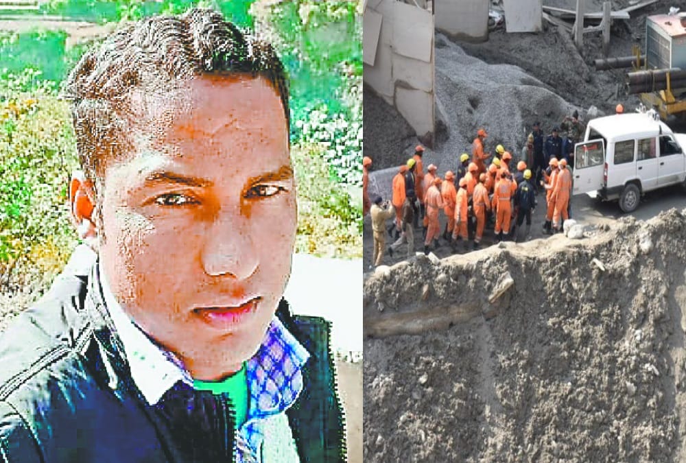Uttarakhand Chamoli News : Harpal Singh dead body found in Tunnel Before his Baby Birth