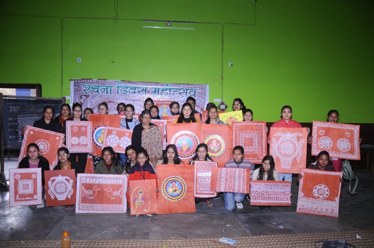 Aipan Workshop in Almora