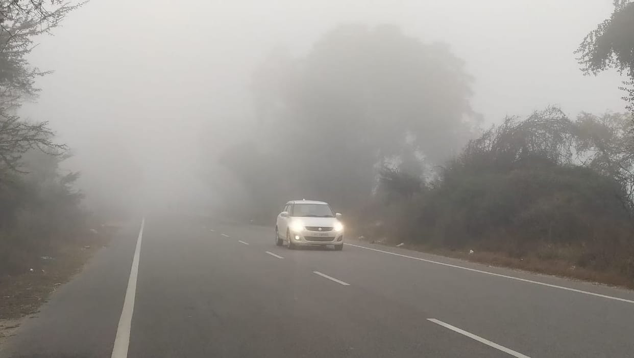 The mist kept on till noon