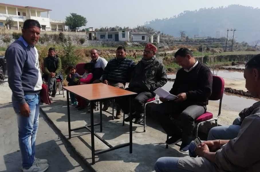 Preparation for fast unto death for road construction