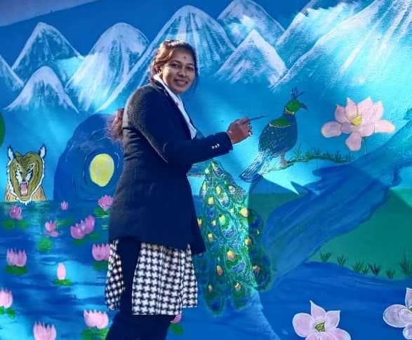 Online Painting Comptition in Bageshawr