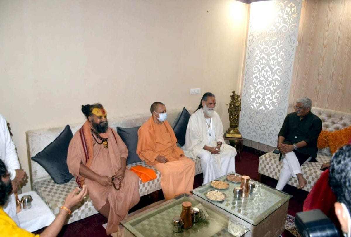 Chief Minister Yogi Adityanath visits to Vrindavan