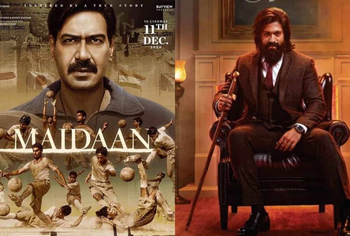 Maidan to KGF 2 these bollywood and South Indian films are going to clash at Box Office 2021