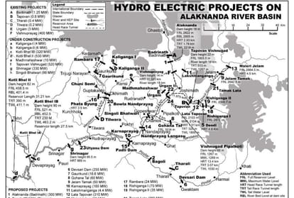 uttarakhand disaster glacier breakdown chamoli flood reasons in hindi hydro project in uttarakhand
