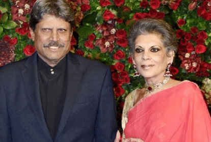Cricketers valentine day: Kapil Dev wife Romi wants him to be more punctual, shares her wishes on special day