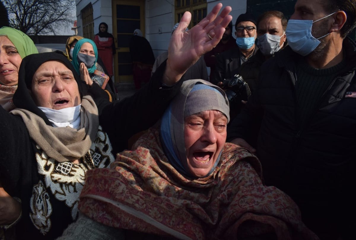 Kashmiri engineer funeral glacier bursting in Chamoli Uttarakhand