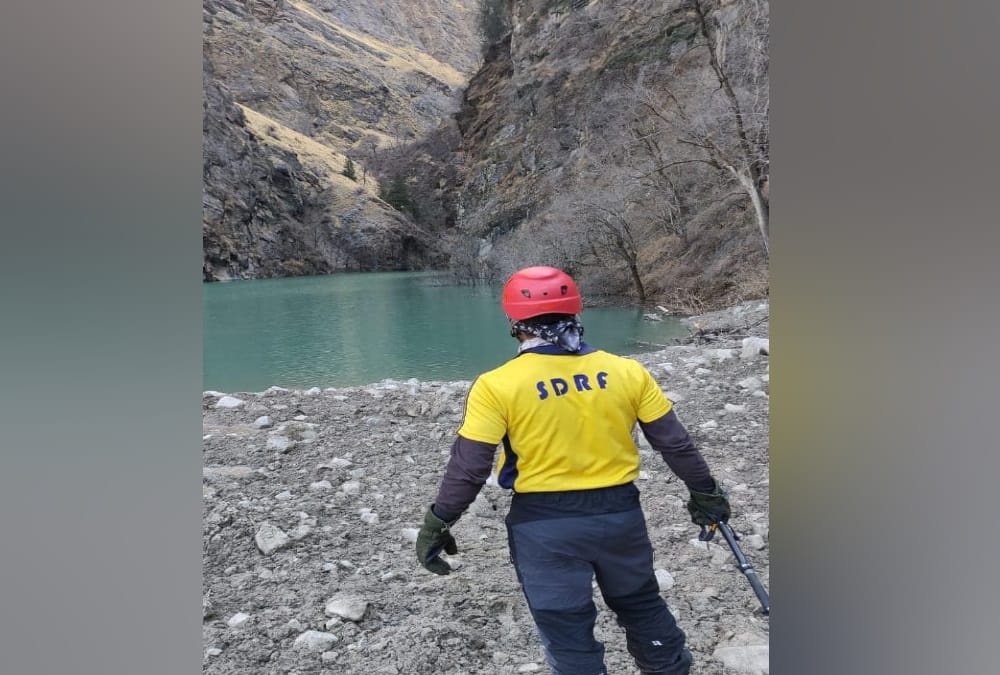Uttarakhand Chamoli News: Sdrf Reached to Lake in Rishi Ganga