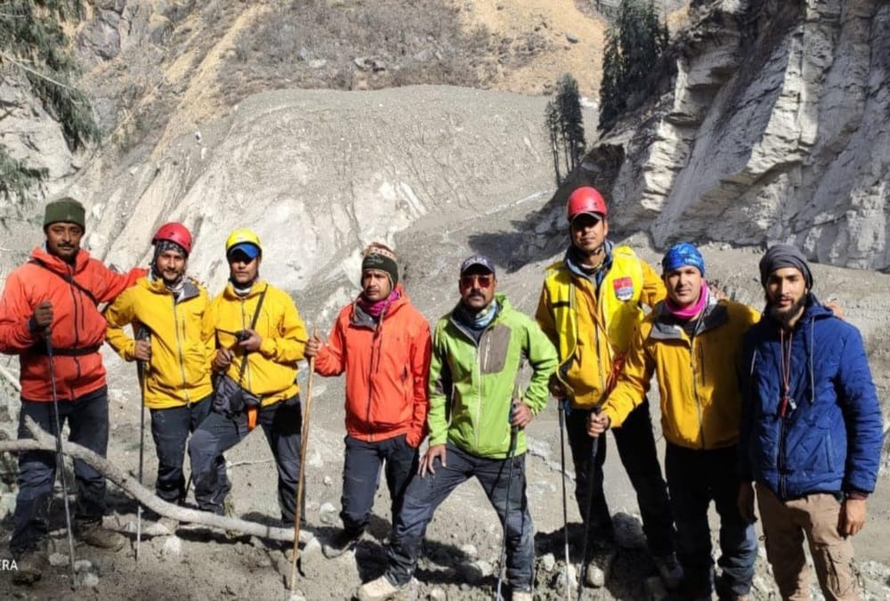 Uttarakhand Chamoli News: Sdrf Reached to Lake in Rishi Ganga