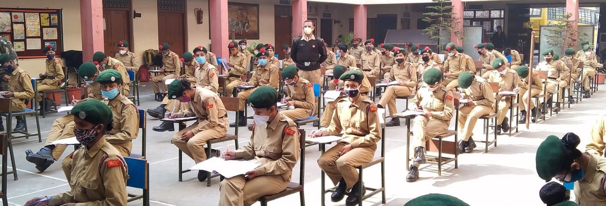 76 cadets gave A certificate examination