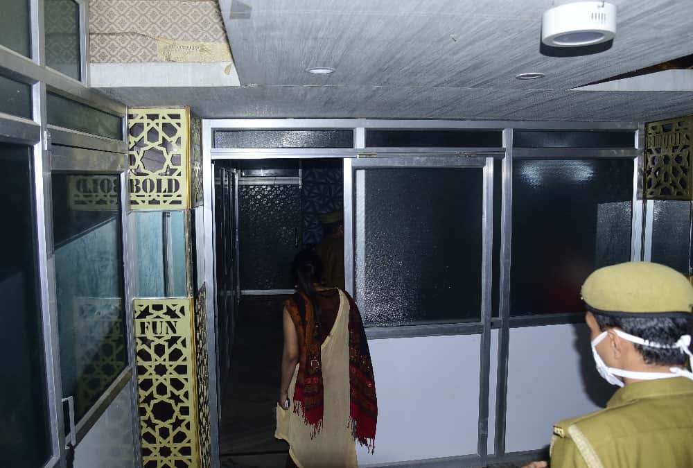 sex racket was running in some colonies in Lucknow.