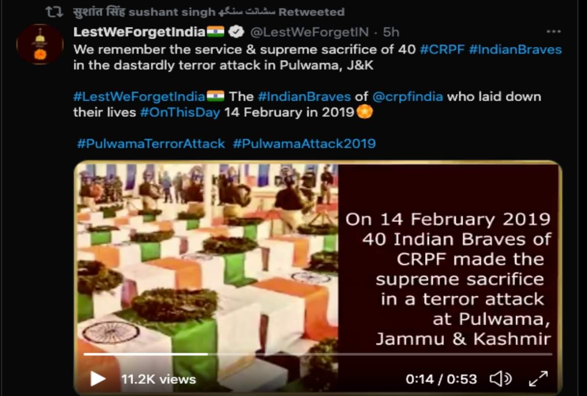 Akshay kumar to Anupam kher pay tribute to soldiers who were martyred in Pulwama attack