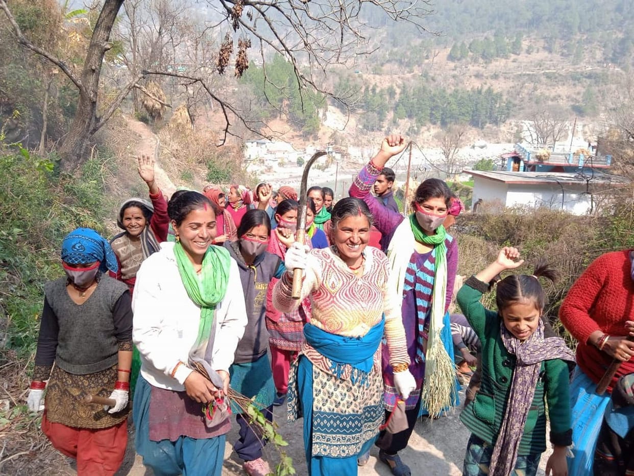 Villagers started cleaning campaign in Siror village