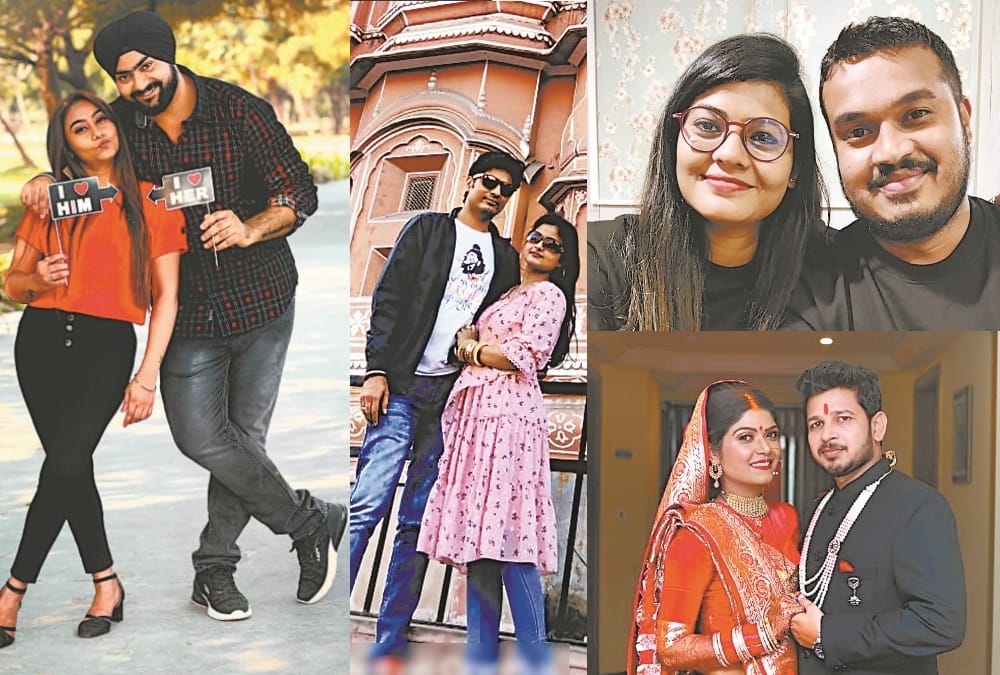 This is how couple of lucknow celebrationg valentine day.