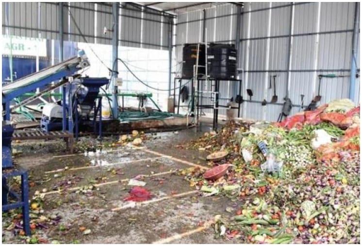 Hyderabad Bowenpally Market Generates Electricity from Waste Vegetables