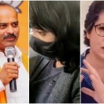 पीसी मोहन-दिशा रवि-प्रियंका गांधी वाड्रा (फाइल फोटो)