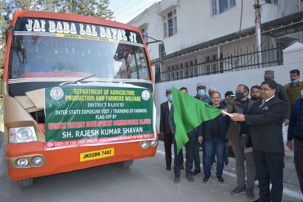 agriculture tour in rajouri