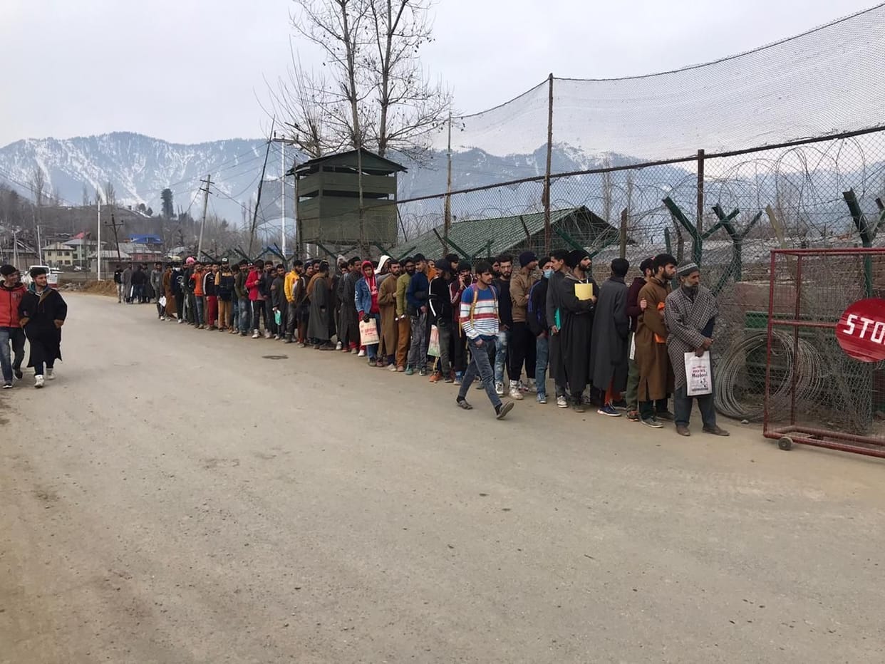 Army set up document verification camp for youth before recruitment rally