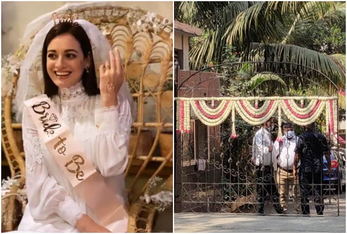 Dia Mirza-Vaibhav Rekhi Marriage: Preparations going on full swing; venue decked up PHOTOS inside