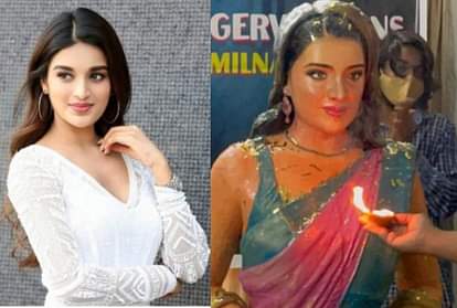 Nidhhi Agerwal Fans Built A Temple In Her Name Actress Says I Am Shocked