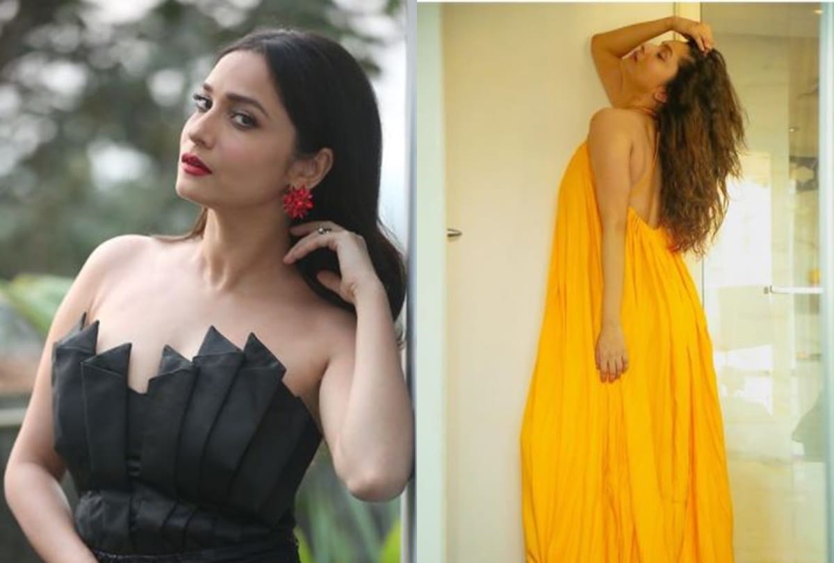 Ankita Lokhande flaunts her boly in her latest instagram post,  Looks Ethereal in This Black Monokini