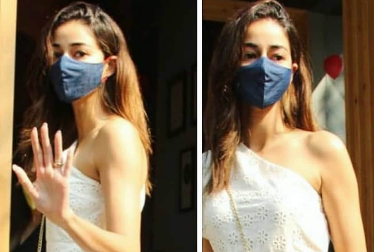 ananya panday go for valentine date with ishaan khattar in white dress while sara ali khan wearing red