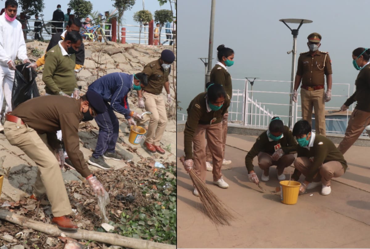 Gorakhpur New ADG Akhil Kumar special cleanliness in Ramgarh tal