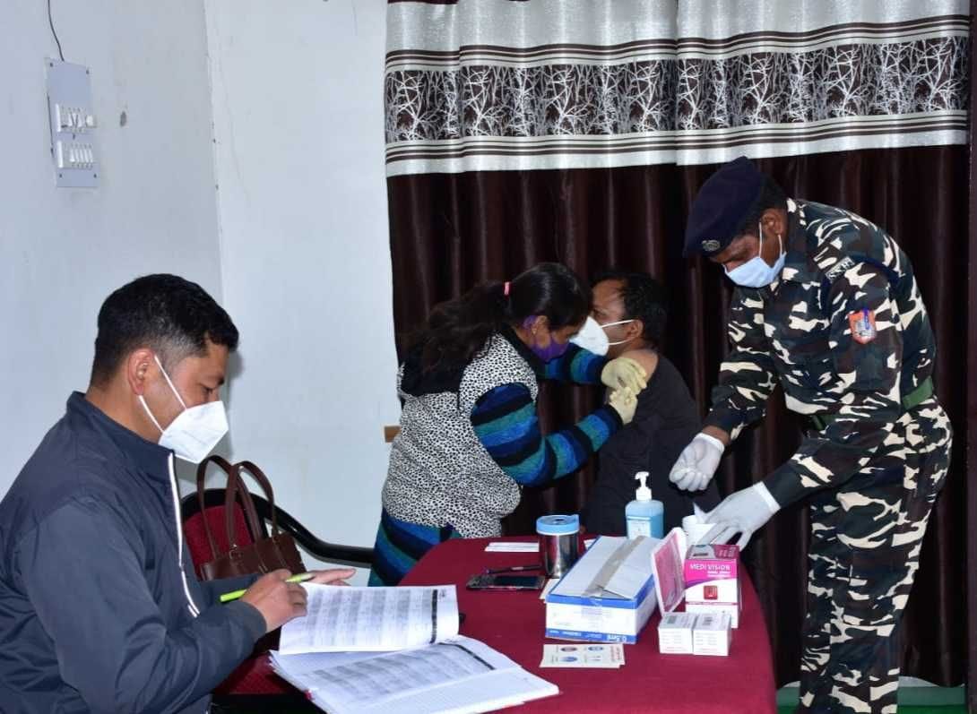 399 people got corona vaccine in six centers in Champawat