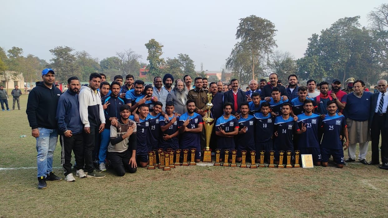 Fatehabad and Panipat today play football match