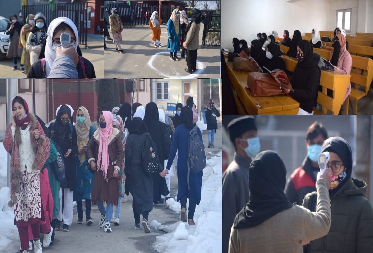 After Jammu now colleges in valley also reopened AFTER 12 MONTHS