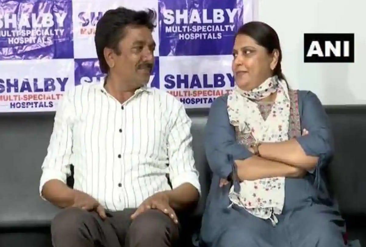 vinod patel from ahmedabad, gift kidney to wife on valentine Day