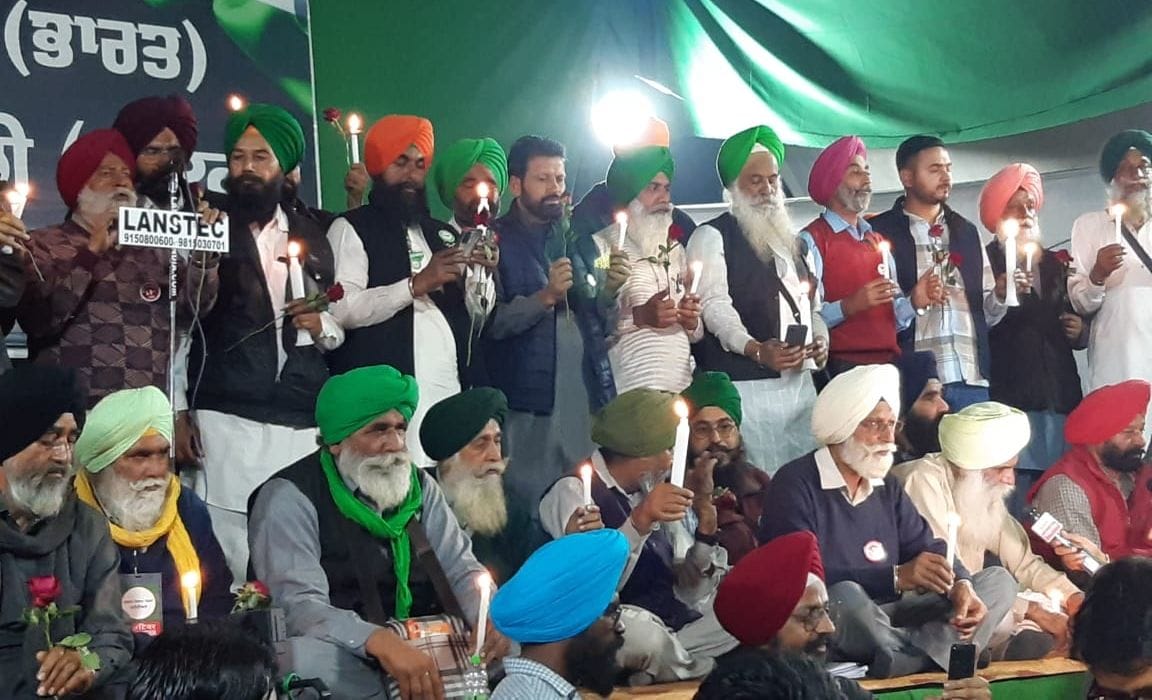 farmers protest, pulwama attack, candle march