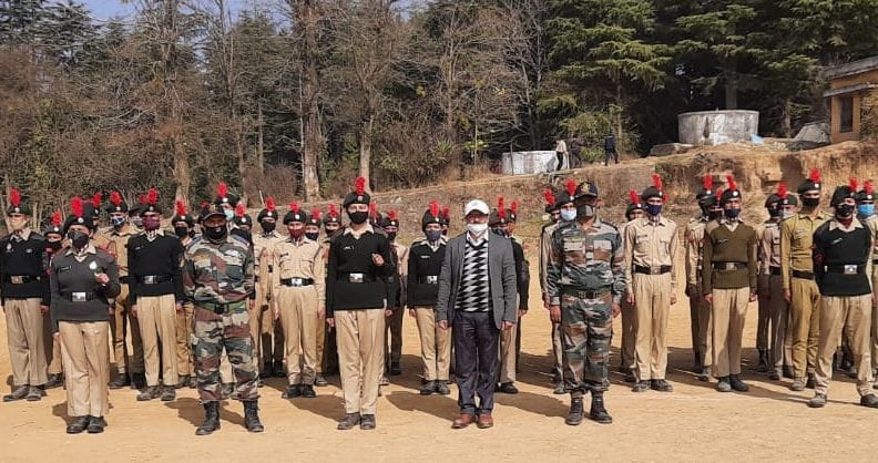 NCC cadets being proficient for B and C exams