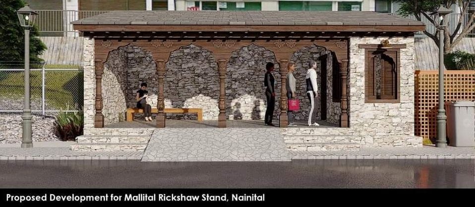 Initiative to start rickshaw stands in mountain style