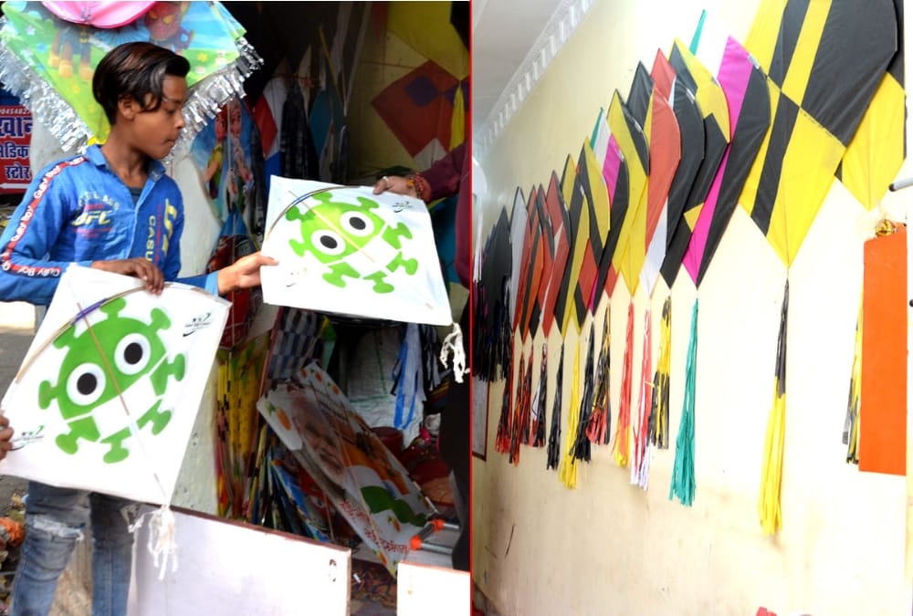 Vasant Panchami 2021: Coronavirus theme Kite will Aware people for Covid 19 protection