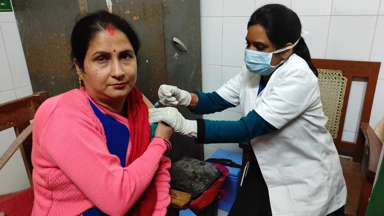 vaccination of 461 people