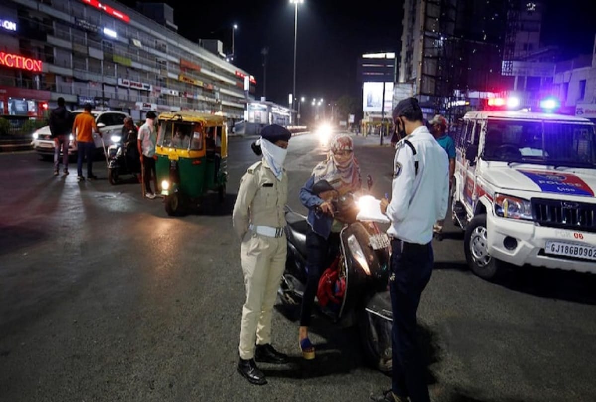 Corona virus second wave: Night curfew in 20 cities of Gujarat from today, next four weeks very important