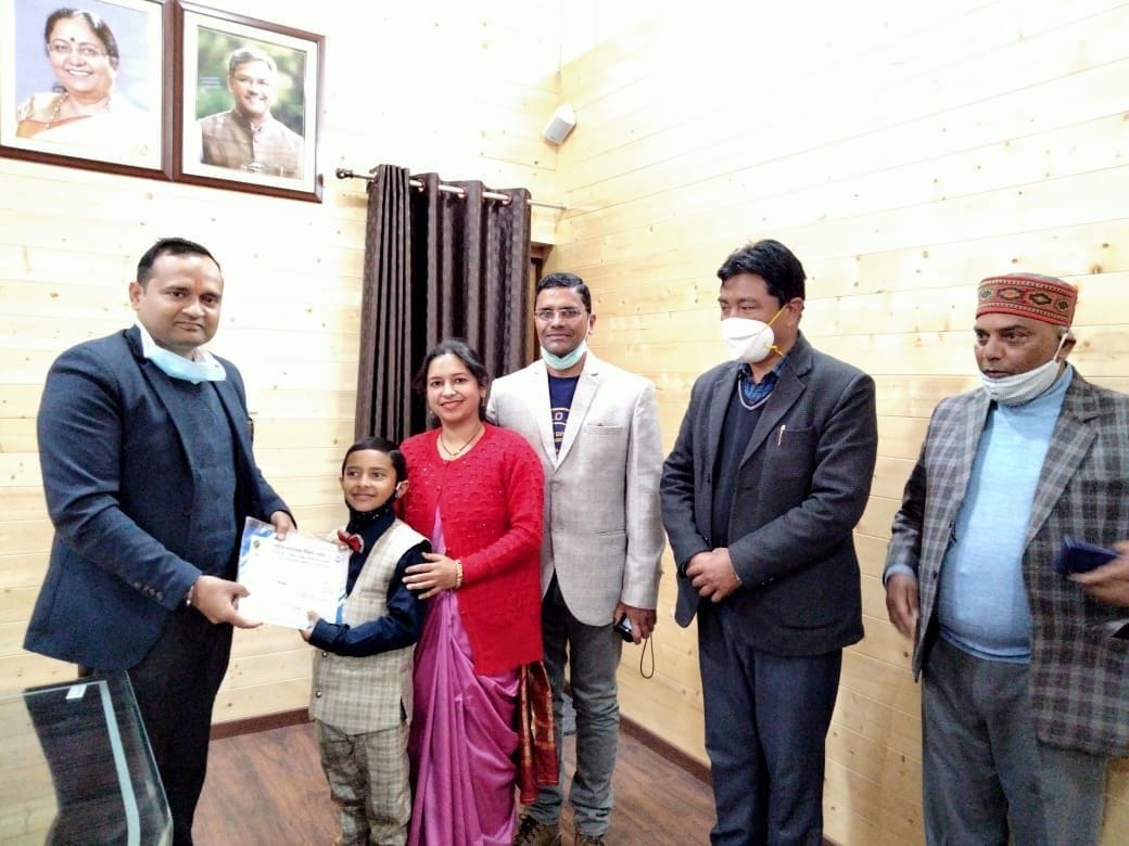Vineet Tomar became the 21st District Magistrate of Champawat