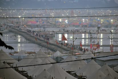 Prayagraj magh mela news today - Attack on Mahamandaleshwar Santosh Das