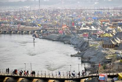 prayagraj news : माघ मेला।