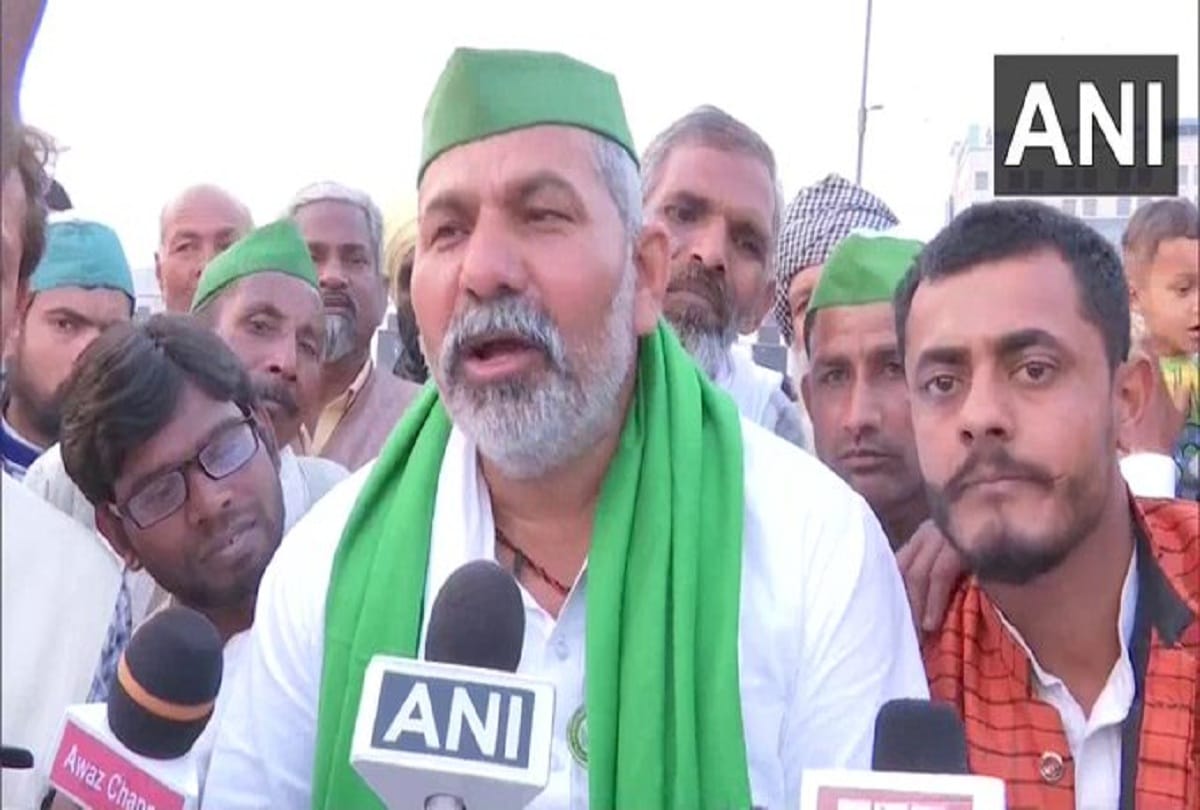 rakesh tikait said there will 40 lac tractor and not 40 thousand which surround the parliament