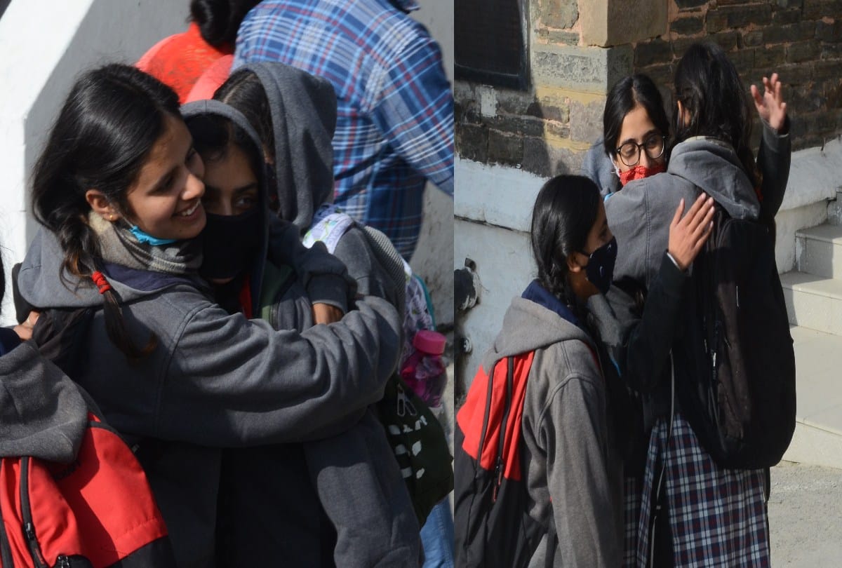 school reopen in himachal, 75 to 90 percent students remain present on first day