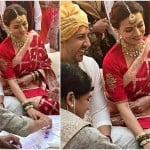 दीया मिर्जा वैभर रेखी की शादी की तस्वीर