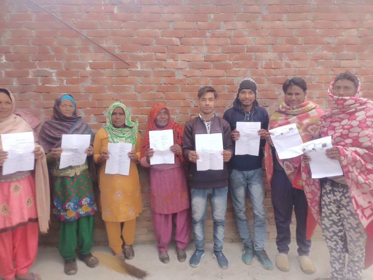 Allegations of cutting votes from voter list, villagers demonstrated