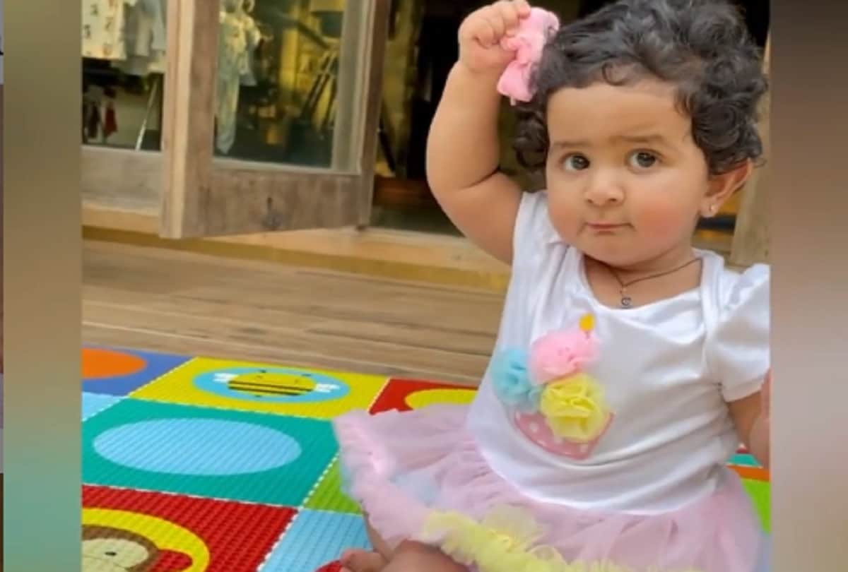 Shilpa shetty's daughter Samisha turns one, this is how the actress celebrated her birthday, see pics|