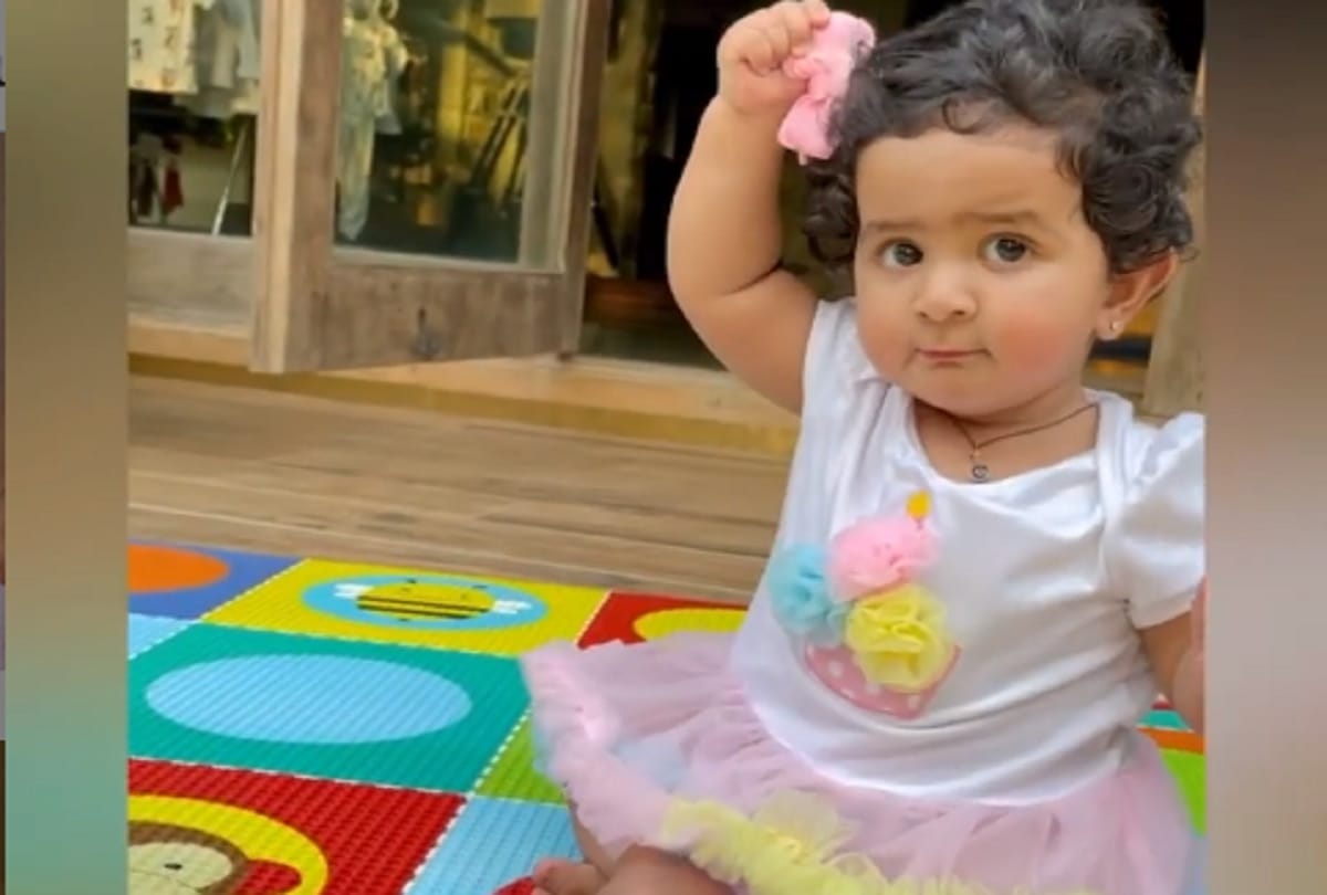 Shilpa shetty's daughter Samisha turns one, this is how the actress celebrated her birthday, see pics|