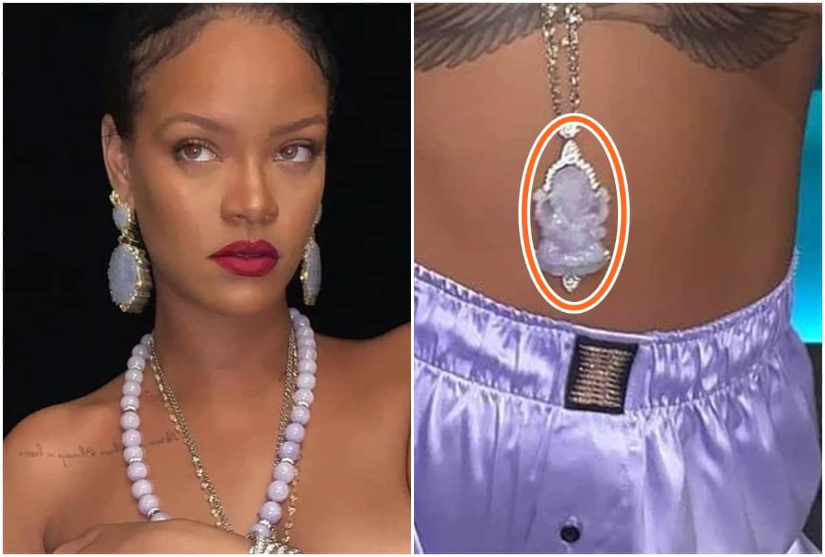 Pop star Rihanna shares her latest photoshoot for her lingerie brand