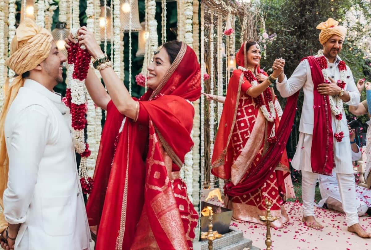 Dia mirza and vaibhav rekhi wedding see inside photos