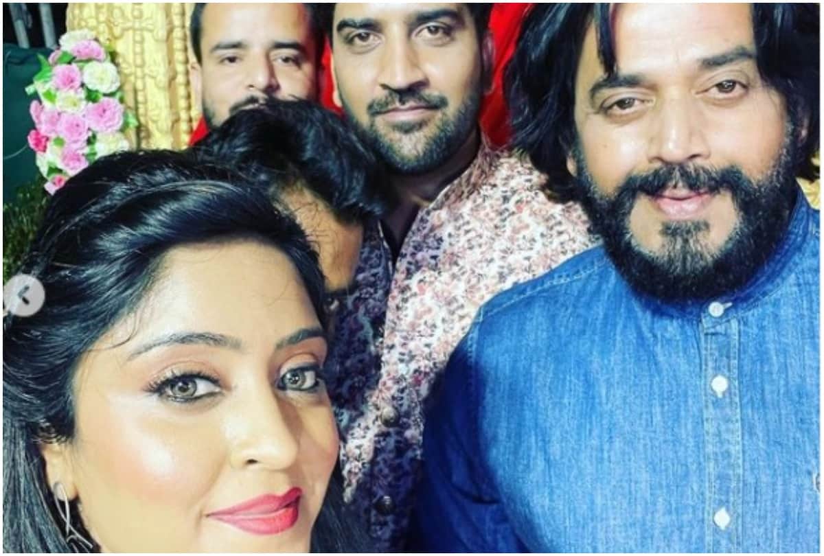 Ravi Kishan attends Actress Shubhi sharma's sister wedding, dances on Bhojpuri songs