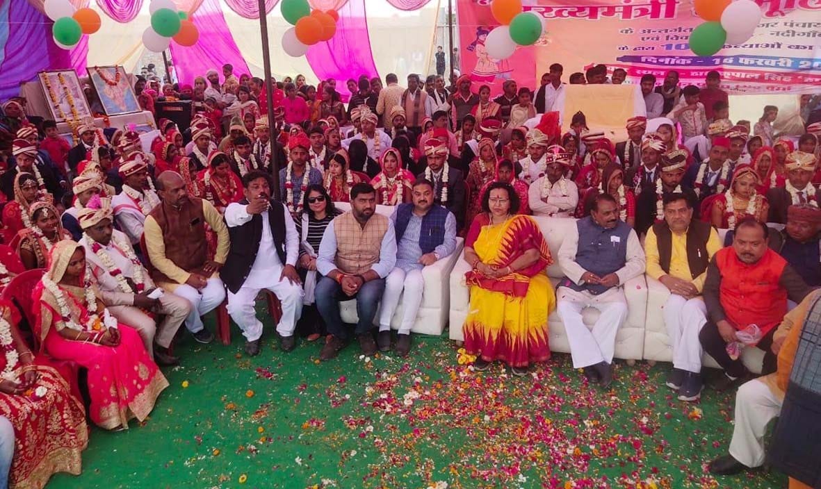 101 daughters get married in Nadigaon
